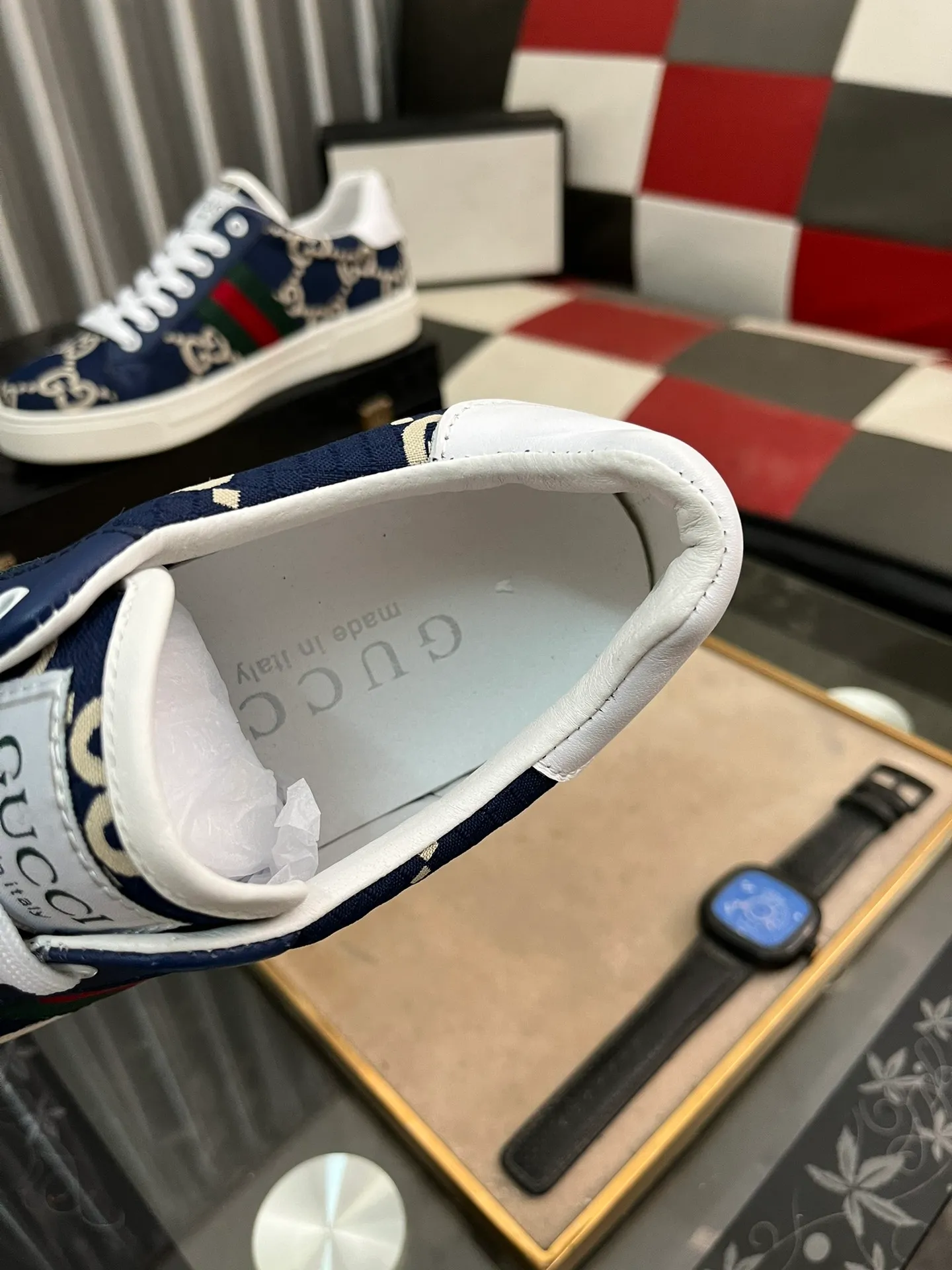 Men's men's shoes💰380⌚️⌚️" GUCCI" New official website • Same style latest • Hot style casual shoes, top brand [seduce] luxury ~ purchasing agency, top ~ quality. Products sold at the counter [Qiang] The original fabric adopts 3D printing technology ➕ Comfortable sheepskin lining, available in 38-443️⃣ colors
